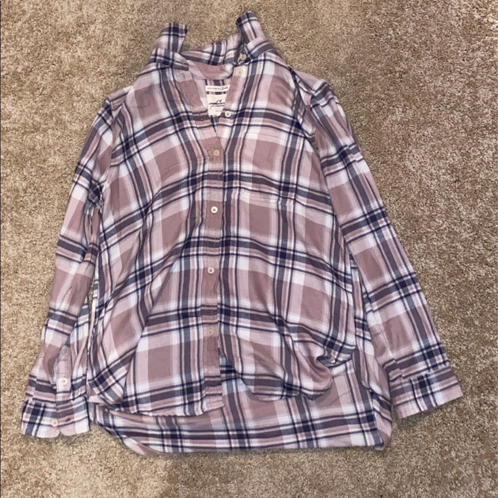 Plaid button up
